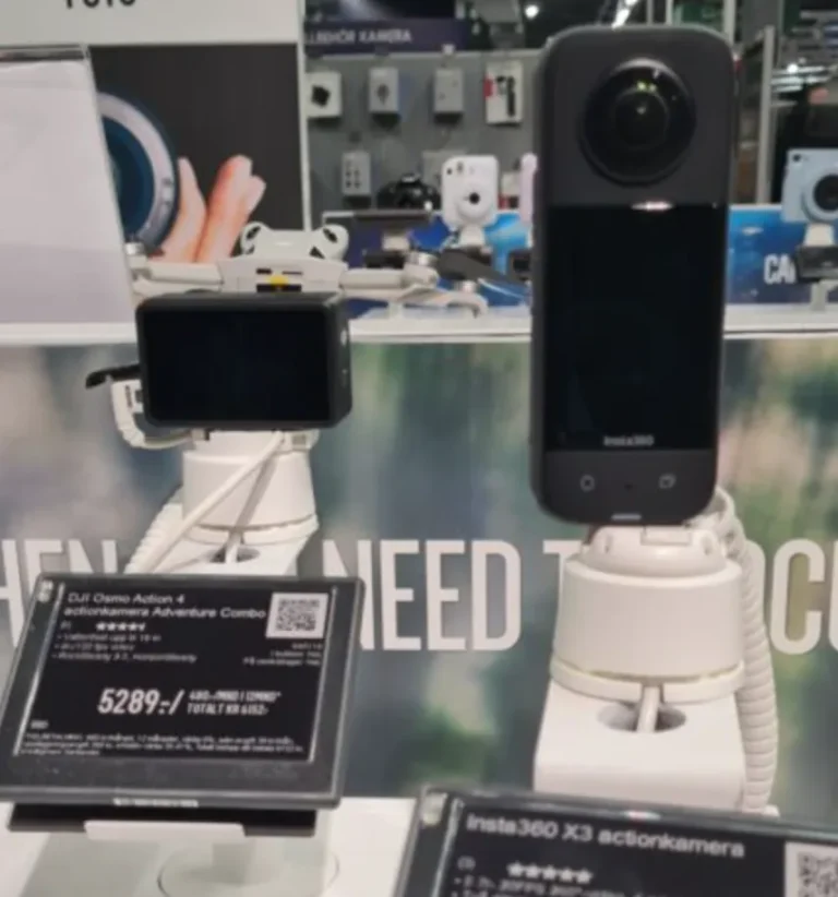 Om du driver en butik som säljer kameror vad bör du tänka på?