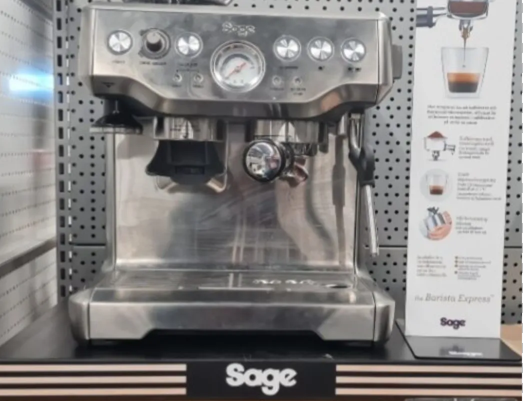 Sage kaffemaskin kaffe på jobbet